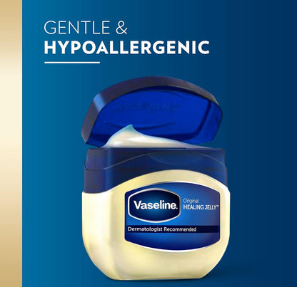 Vaseline Petroleum Jelly Original Provides Dry Skin Relief And Protects Minor Cuts Dermatologist Recommended And Locks In Moisture, 13 Ounce (Pack of 3)