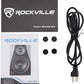 Rockville 2 DPM5B Dual Powered 5.25" 300w Active Recording Studio Monitors+Pads