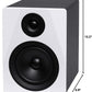 Rockville 2-Way 150W White Active/Powered Studio Monitor Speaker, 5.25" (DPM5W)