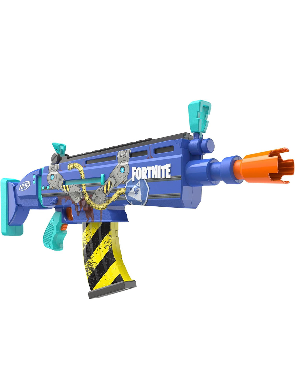 NER FORTNITE AR OG
10-Dart Removable Clip, 20 Nerf Elite Foam Darts, 2 Flip-Up Sights, Gifts For Kids Ages 8+