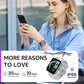 Upgraded Smart Watch for iPhone & Android, 1.83" Fitness Tracker Bluetooth Call IP68 Waterproof Sleep Monitor, 100+ Sport Modes