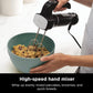 Ninja Hand Mixer, Immersion Blender, Foodi Power Mixer System, 750-Peak-Watt Handheld Emulsion Blender & Electric Hand Mixer Combo - Black CI101