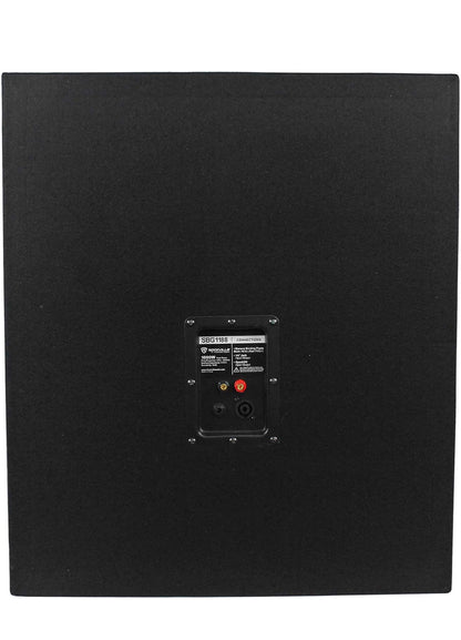 Rockville SBG1188 18" 1000 Watt Passiewe Pro DJ Subwoofer, MDF-kas/paalmontering