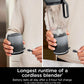 Ninja Blast Max, Portable & Personal Blender + Twist & Go, Smoothie, Blend, Ice Crush, 3 Programs, Cordless, 22 oz - GREY, BC251GY