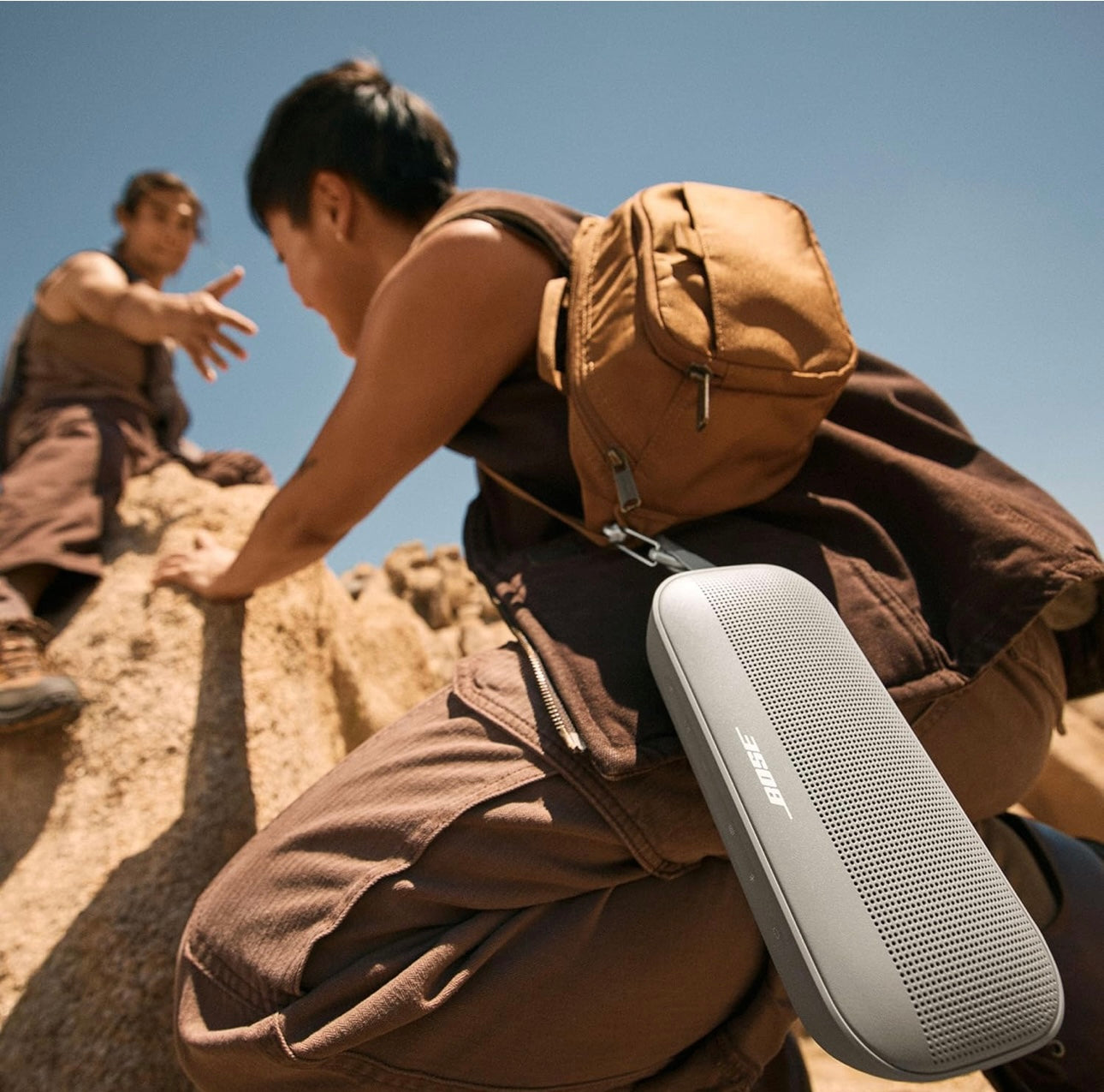 Bose SoundLink Flex Portable Bluetooth Speaker (2nd Gen)- Sandstone