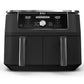 Ninja DZ401 Foodi 10 Quart 6-in-1 DualZone XL 2-Basket Air Fryer with 2 Independent Frying Baskets -  Grey