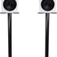 Rockville Pair APM6W 6.5" 350 Watt USB Studio Monitor Speakers+Black 37" Stands
