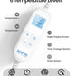 Back Heating Pad for Back Pain Relief - Neck and Shoulder Heat Pad, Auto Shut Off - (Gray)