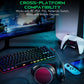 Black Shark Gaming Headset 7.1 Spatial Surround Sound, Detachable Noise Cancelling w/ 3.5 mm Audio Jack - NEW