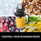 Ninja QB1004 Blender/Food Processor with 450-Watt Base, 48oz Pitcher, 16oz Chopper Bowl, and 40oz Processor Bowl - Black