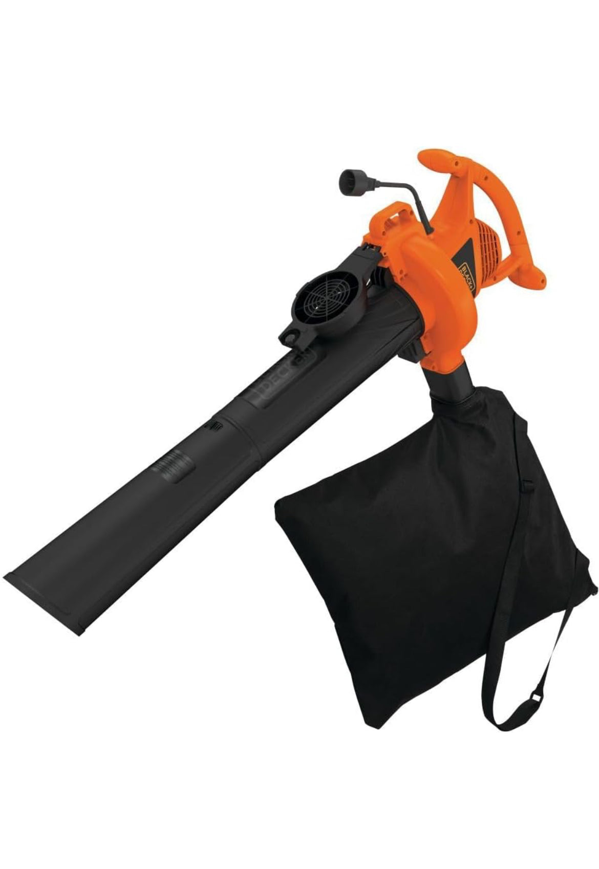 BLACK+DECKER 3-in-1 Elektriese Blaasmasjien, Blaarsuier, Verpapper, 12-Amp (BV3100)