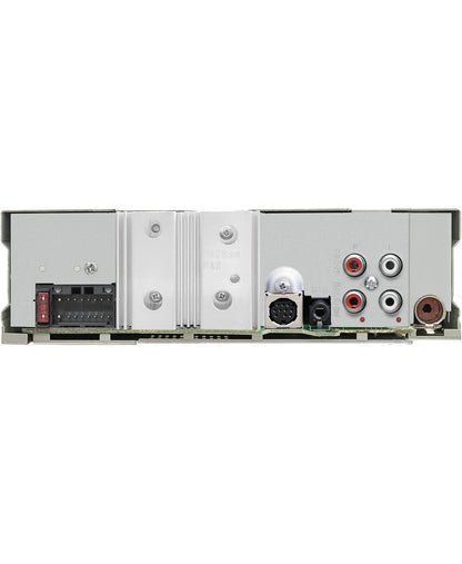 JVC KD-T920BTS-motorstereo met Bluetooth, USB-voorkant, AUX, Amazon Alexa, gereed vir SiriusXM-radio, hoëkragversterker