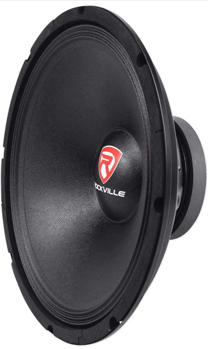 Rockville (2) Nuwe RVP15W8 2000 Watt 15" Pro Subwoofers 8 Ohm Rou Subwoofers