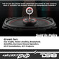 DS18 G4.6Xi GEN-X 4x6 INCH 2-Way Coaxial Speakers 135 Watts Max Power 4-Ohm - PAIR