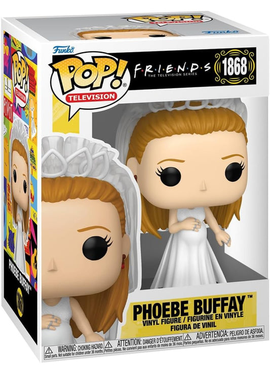 Funko Pop! TV Series Friends - Phoebe Buffay - Wedding Dress - Collectible Vinyl Figure