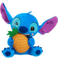 Disney Stitch Small Plush Stitch and Pineapple, Stuffed Animal - Kids Toys for Ages 2 Up by Just Play