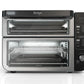 Ninja DCT401 12-in-1 Double Oven with FlexDoor, Flavor Seal & Smart Finish, Rapid Top Convection and Air Fry Bottom - Stainless Steel