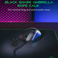 Black Shark Gaming Mouse Wired, USB Computer Ergonomic Mouse with 7 Adjustable DPI