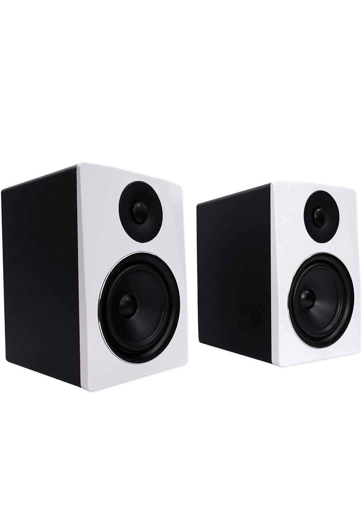 Rockville Pair APM6W 6.5" 2-Way 350 Watt USB Studio Monitors+36" Stands+Pads