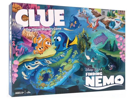 CLUE: Finding Nemo | Collectible Clue Game Based on Disney and Pixar’s Animated Films | Great for Family Game Night