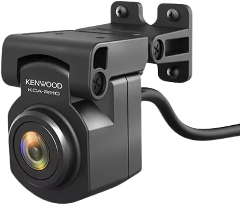 KENWOOD KCA-R110 Agteruitsigkamera vir DRV-A310W Dash-kamera, Vol HD 1080p, 132º Wye Uitsig, IP67-gegradeerde Agteruitry-kamera, Bewegingsbespeuring, Kompakte en Duursame Rugsteunkamera vir Motor, Vragmotor en RV