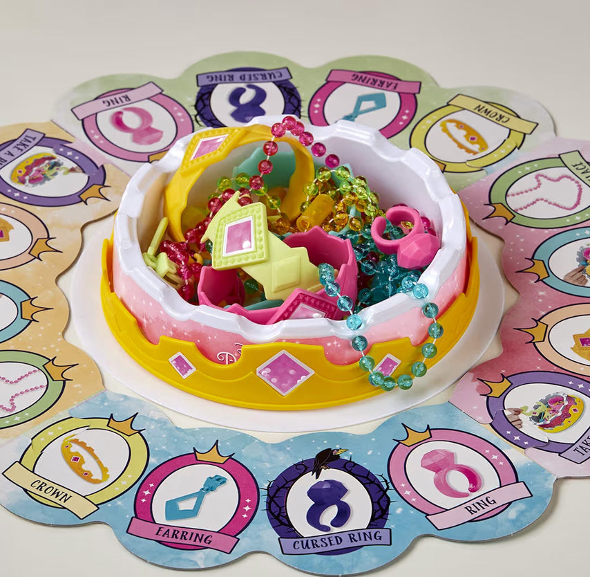 Hasbro Gaming Pretty Pretty Princess: Edition Board Game Featuring Disney Princesses, Jewelry Dress-Up Game for Kids
