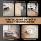Shark Robot Vacuum & Mop Combo, PowerDetect NeverTouch Pro, Self-Emptying - NEW