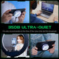 Black Shark Magnetic Cell Phone Cooler, RGB Phone Cooling Fan Portable Lightweight (White)