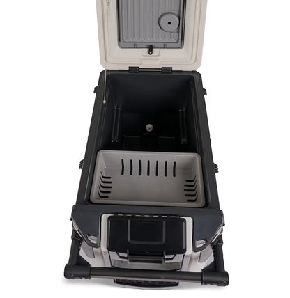 Heavy Duty Insulated Cooler Trailmate Journey 70qt Wheeled Cooler  - Insulated Hard Shell Ice Chest (Sand)
