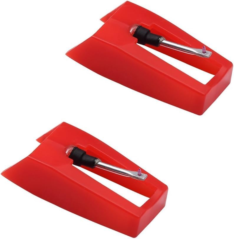JTA-475 3-Speed Turntable w/ CD, Cassette & AM/FM Stereo Radio + Bonus 2 Pack Record Player Replacement Needles