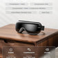 Eyeris 1 Eye Massager w/ Heat for Migraine, Smart Sleep Mask for Dry Eyes Relax, Reduce Strain - Black