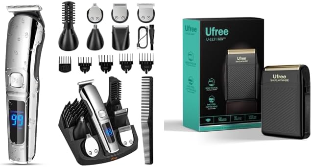 Beard Trimmer and Foil Shaver Set
