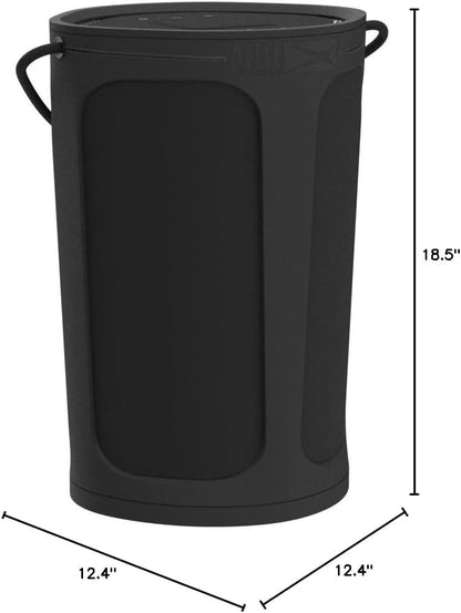 Altec Lansing Soundbucket XL - Waterdigte Bluetooth-luidspreker met aanpasbare LED-ligte, Qi-draadlose laai, 20 uur speeltyd en 30 meter reikafstand Besoek die Altec Lansing-winkel