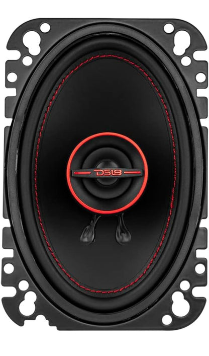 DS18 G4.6Xi GEN-X 4x6 DUIM 2-Rigting Koaksiale Luidsprekers 135 Watt Maks Krag 4-Ohm - PAAR