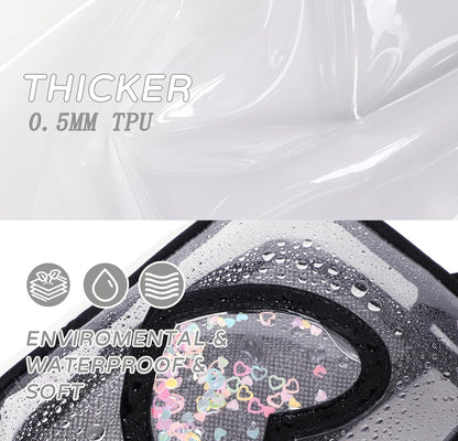 Clear Crossbody Bag for Women Girls Kids Purse Toddlers Shoulder Messenger Handbags Transparent Bags Wallet Pouch