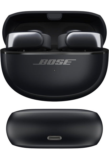 Bose Ultra Open Bluetooth Oorfone, Knip-aan-ontwerp vir Gemak, Meesleurende Oudio – Swart