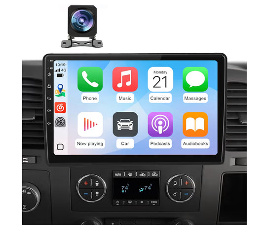 10" Premium Android 13 Car Stereo for Chevy/GMC 2007–2013 Wireless CarPlay, Android Auto & HD Backup Camera