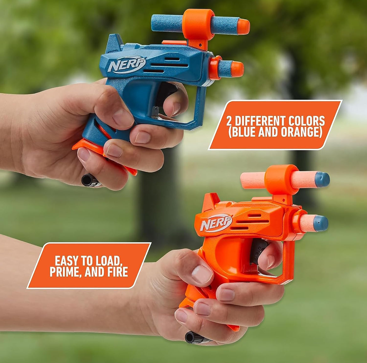 NERF Elite Ace SD-1 Party Pack, 10 Blasters, 20 Darts, Easter Gift for Kids, 8 Year Old Boys & Girls & Up