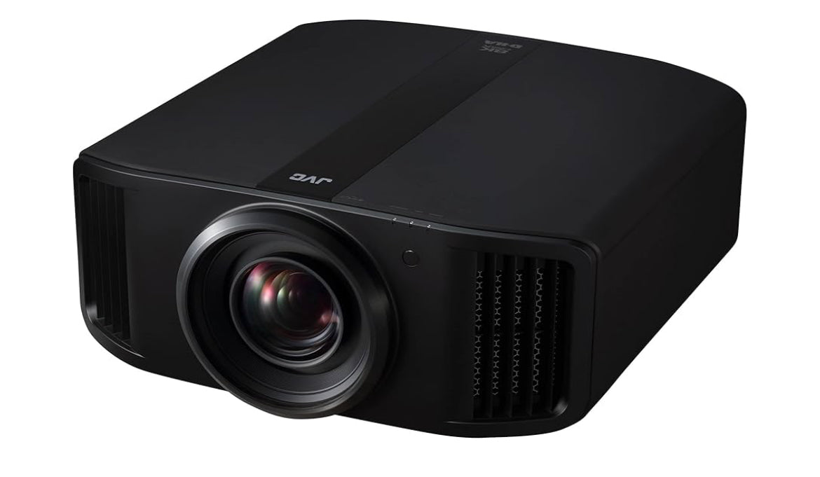 JVC DLA-NZ9 D-ILA Laser Tuisteaterprojektor, 3000 Lumen, Inheemse 4K met 8K e-ShiftX Tegnologie, Frame Adapt HDR, 2-HDMI Insette, Ondersteun 8K-60P/4K-120P, Ideaal vir Speletjies, HDR10+