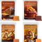 Scentsationals Fall Wax Melts Long Lasting, Strong Scent Melts - Pumpkin Spice W/ Apple Muffins, Marshmallow, and Caramel (PACK OF 4)