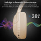 HT2 Hybrid Active Noise Cancelling Headphones, Wireless Over Ear Bluetooth Headset, 60H Playtime - Khaki