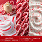 Scentsationals Christmas Wax Melts Long Lasting, Strong Scent - Eucalyptus Snow, Frosted Cranberry, No Place Like Home, & Whipped Peppermint Cream - 10oz