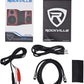 Rockville (2) APM6W 6.5" 350w Studio Monitors+Stands+Pads+Headphones+Mic+Shield