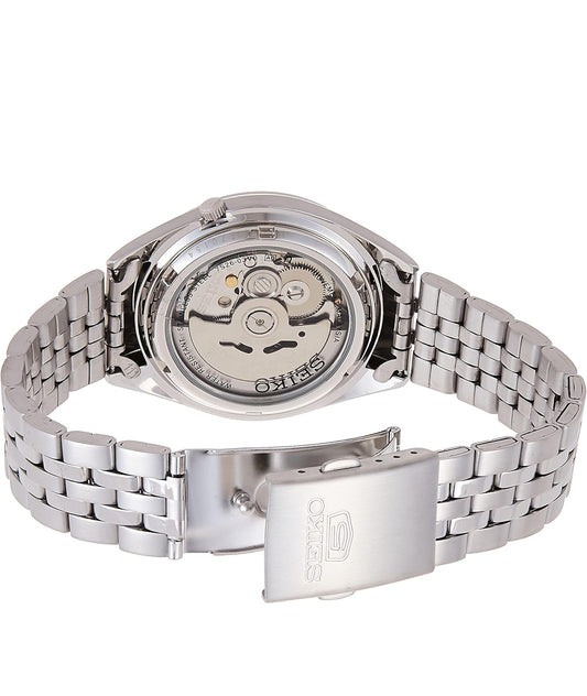 Seiko 5 Manshorlosie van vlekvrye staal