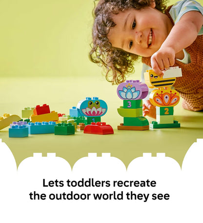 LEGO DUPLO Dorp Kreatiewe Tuin- en Blommespeelstel Leer- en Opvoedkundige Blomspeelding