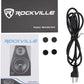 Rockville (2) DPM5B Dual Powered 5.25" 300 Watt Active Studio Monitor Speakers