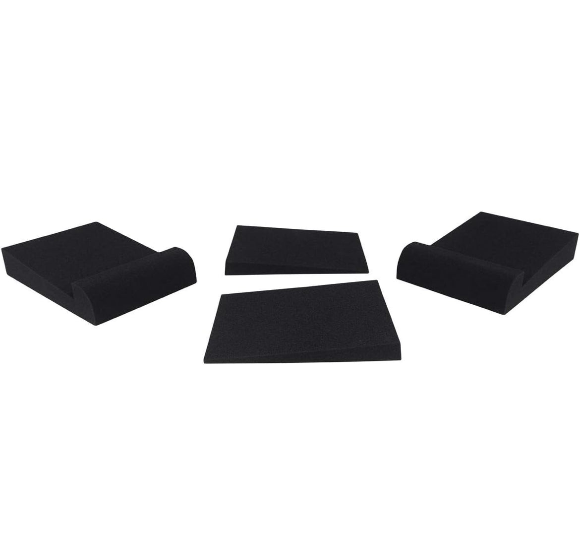 Rockville Pair APM5C 5.25" 2-Way 250W Powered USB Studio Monitors and Stands+Pads