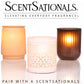 Scentsationals Fall Wax Melts Home Sweet Home - Cinnamon Apples, Salted Caramel Butter Cream & Farmhouse Cookies, 10oz (24 Cubes)