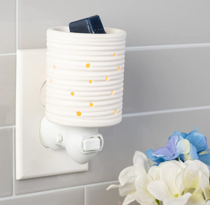 Scentsationals Accent Wax Warmer - Scented Wax Cube Melter - Electric Fragrance Plugin - (Lillian)