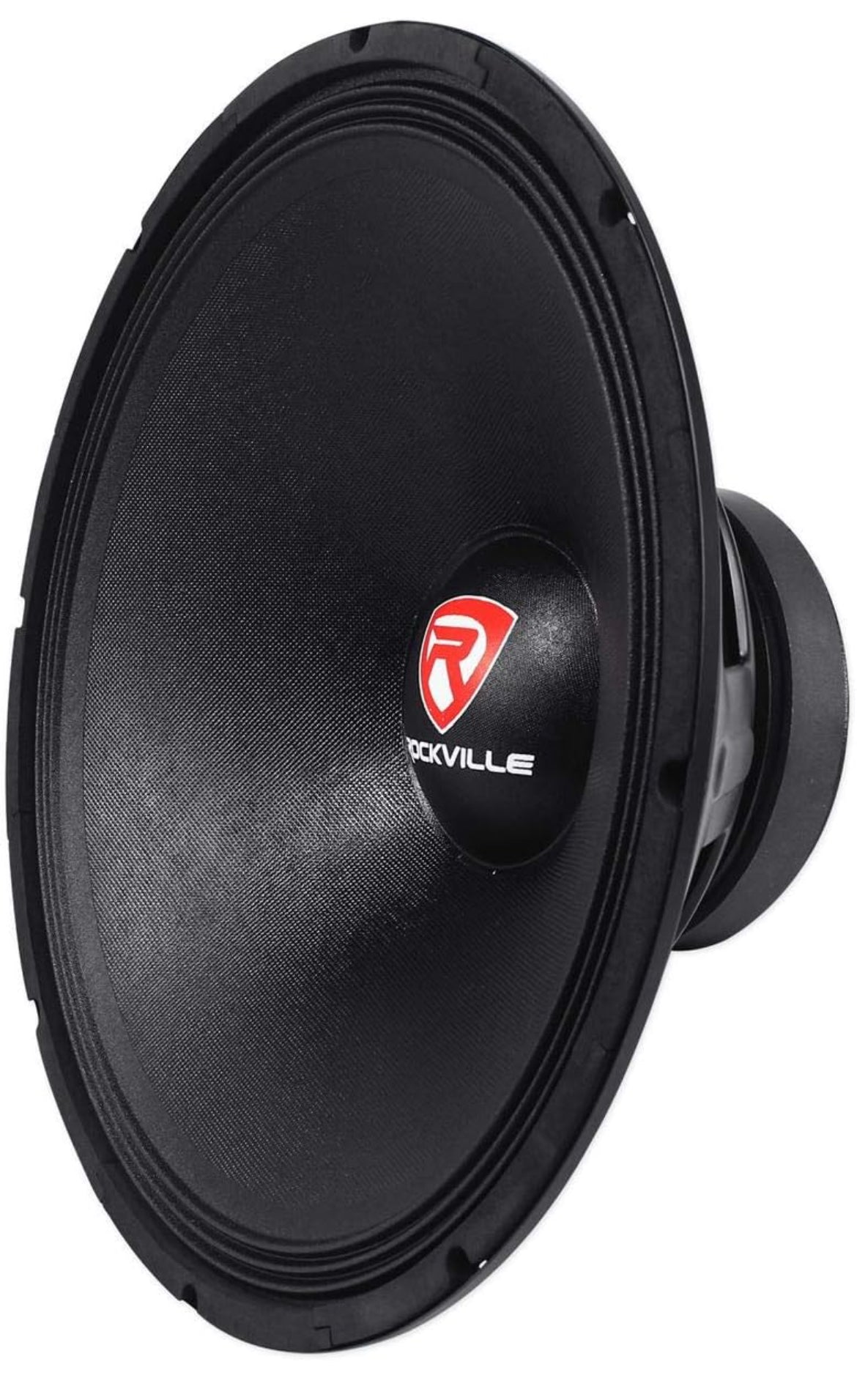 Rockville RVP18W8 1200 Watt 18" Rou DJ PA Subwoofer 8 Ohm, Hoë-Uitslag Woofer, Diep Bas, Duursame Konstruksie, vir Regstreekse Klank en Tuis teater